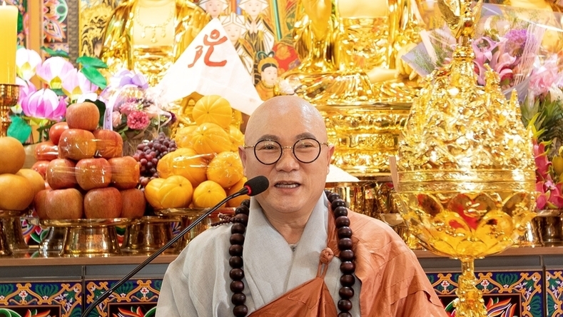 일정스님의 “微慈化苦 愍念群生미자화고 민념군생”
