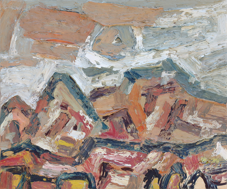  산의울림, 72.7X60,6,Oil on canvas, 2021