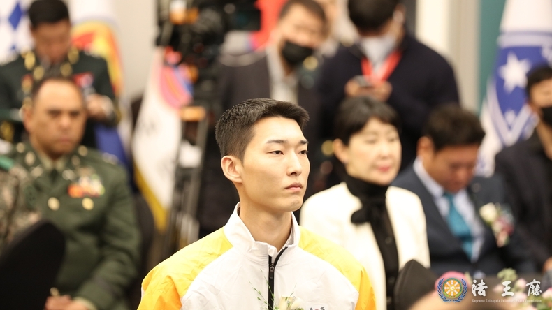  높이뛰기 국가대표 우상혁(사진=법왕청신문)