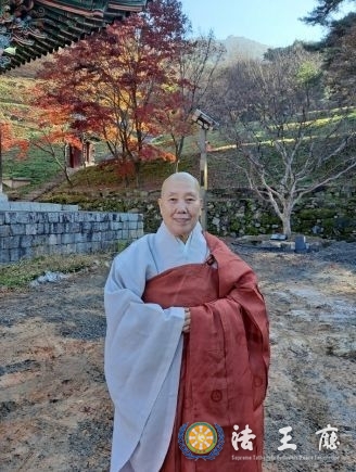 완주군 운주면 안심사 주지 일연스님, 화재민 돕기 성금