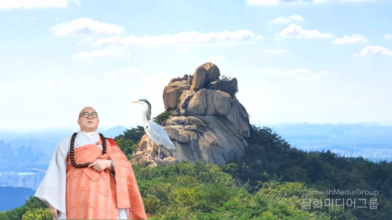 본지 회장( 재단법인 법왕청평화재단 승정원장, 가피암 회주 일정 대종사)