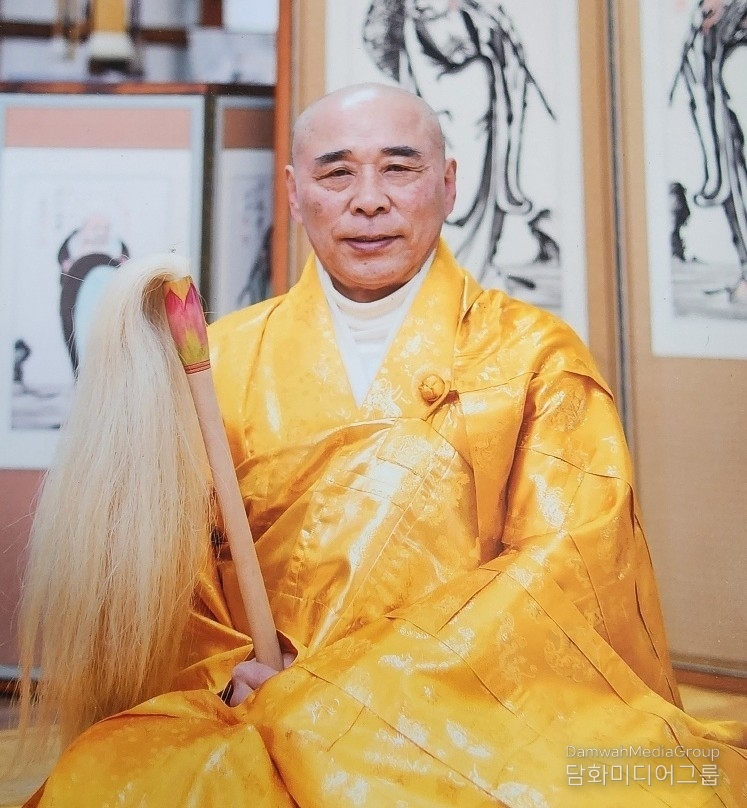  부산 용수 달마사의 해운 스님(사진제공- 해운스님)
