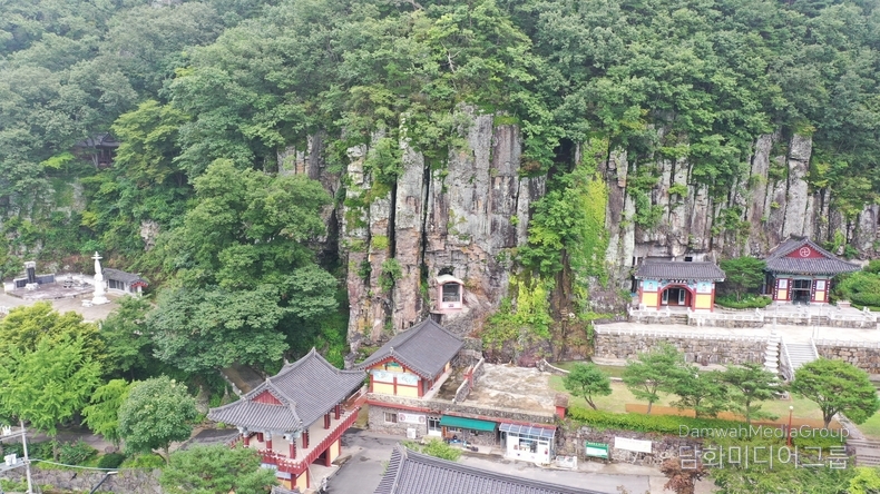 의령 일붕사 전경 (사진-담화총사 드론촬영)