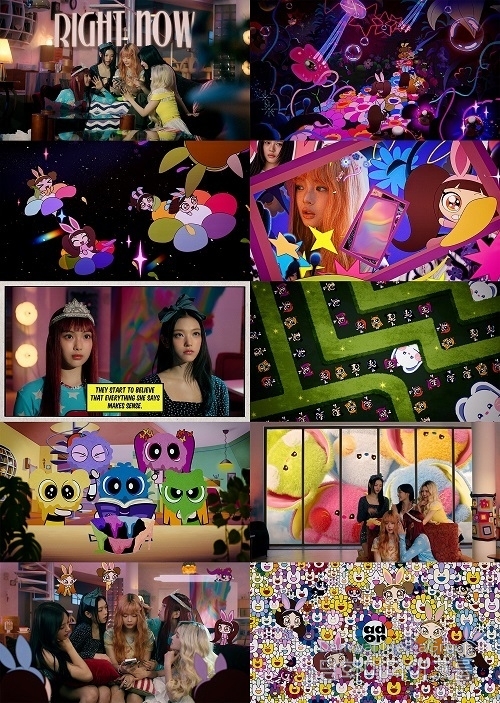 日 데뷔 앞둔 뉴진스, ‘Right Now’ MV로 시청각적 즐거움 극대화