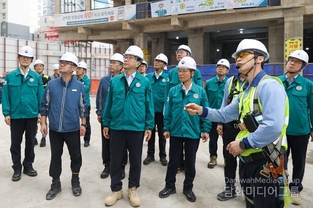 정부, 장마철 건설현장 안전·폭염 대비 현장점검