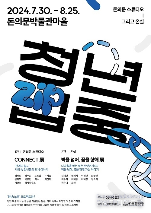 사단법인 오늘은, 돈의문박물관마을에서 ‘청년zip중’ 전시 개최